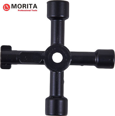 주문 배관공구 4차원 다기능 유틸리티 키, 전기 계기 박스 키 라디에이터 키 블레드 키 가스 키 주황 합금 online manufacture